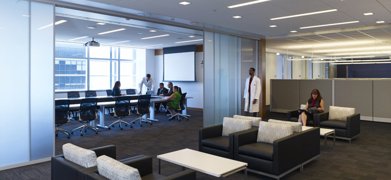 Eighth Floor Research Meeting Support Area 