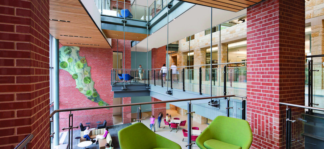 Breakout Space Overlooking Entry Atrium 