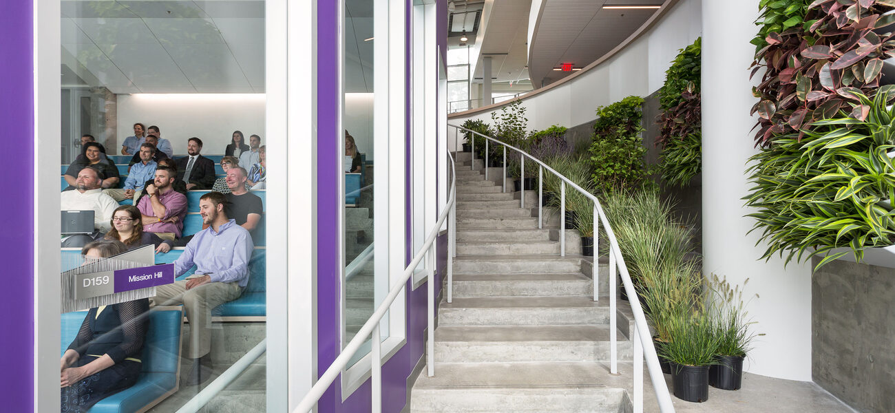 Auditorium and Interior Plantings