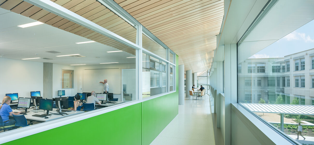 Classroom and Corridor