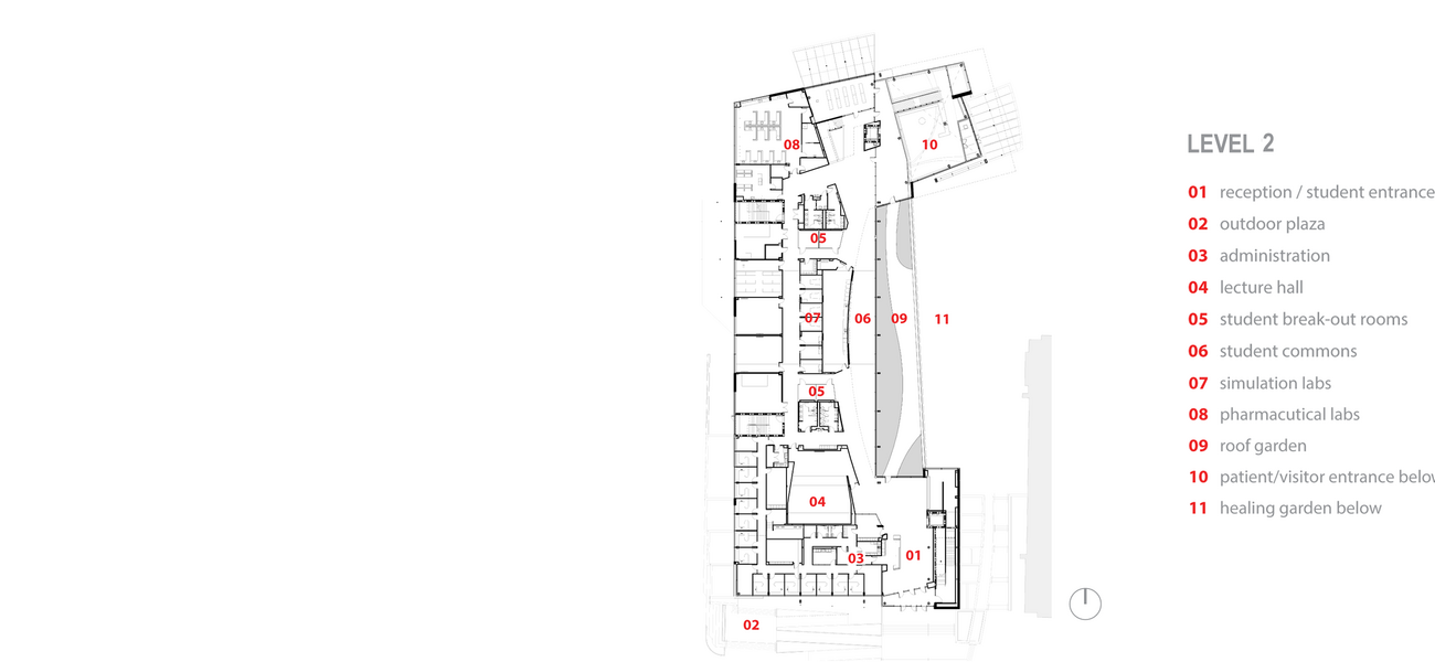 Level Two floorplan
