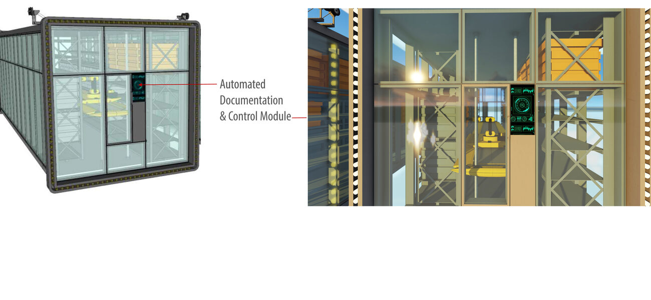 Automated lab pod