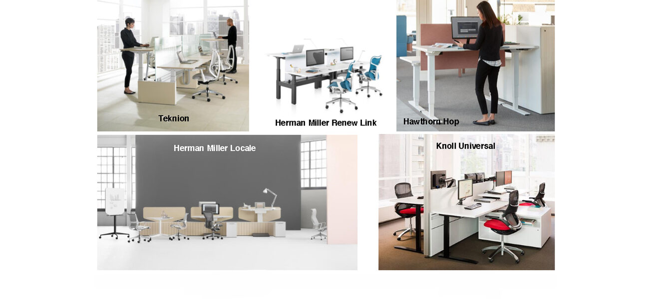 Flex desks