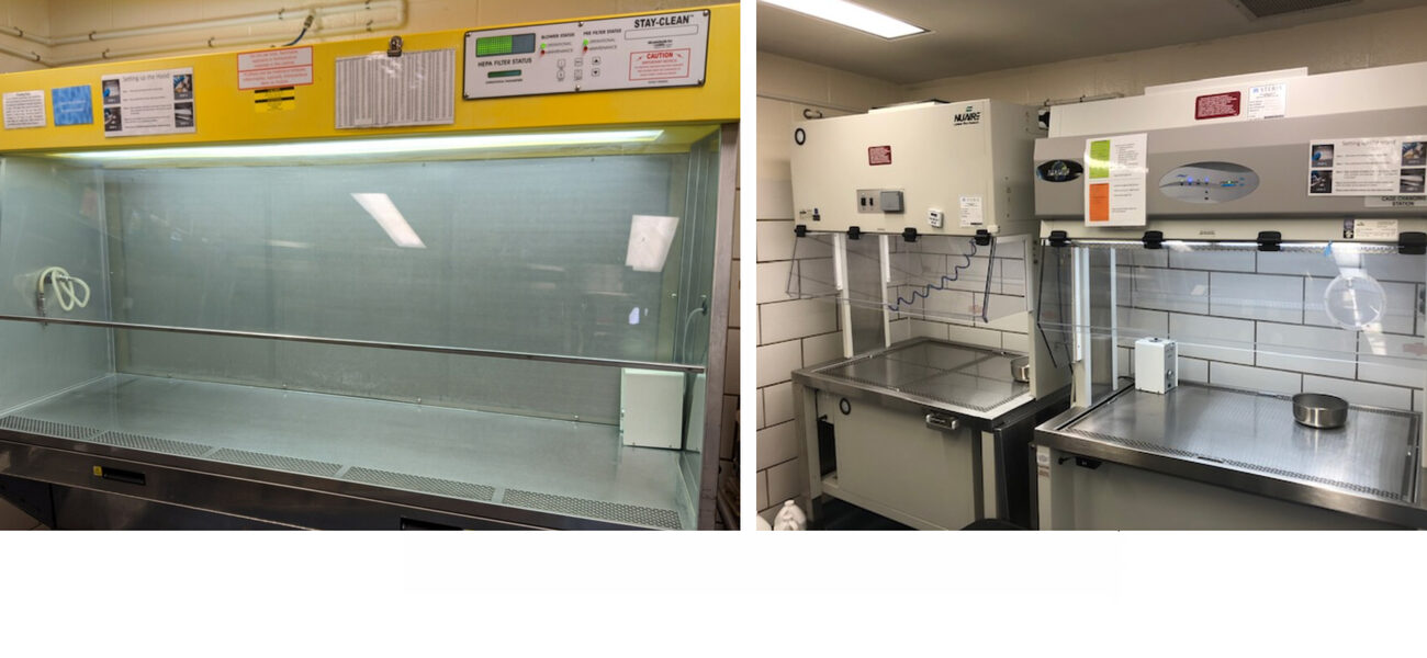 Holding room hoods