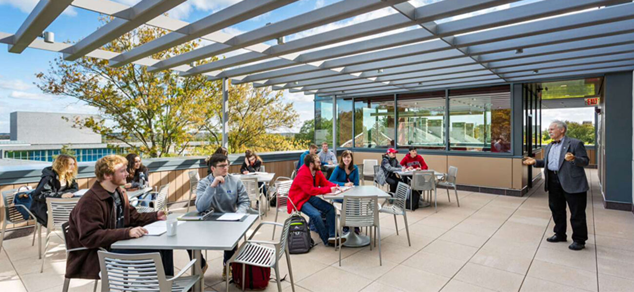 rooftop terrace