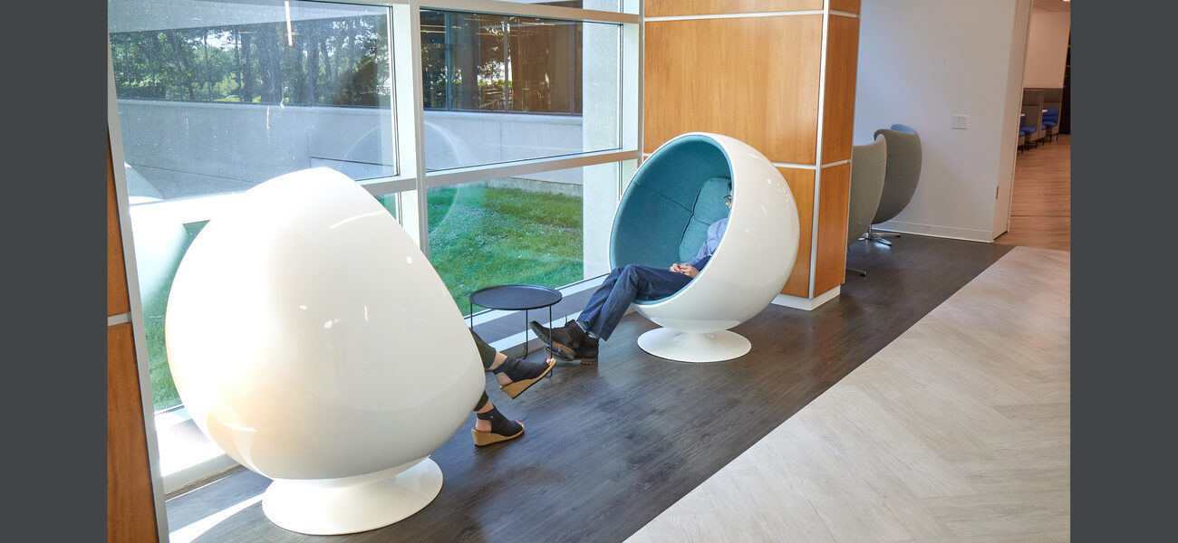 tech-enabled casual seating