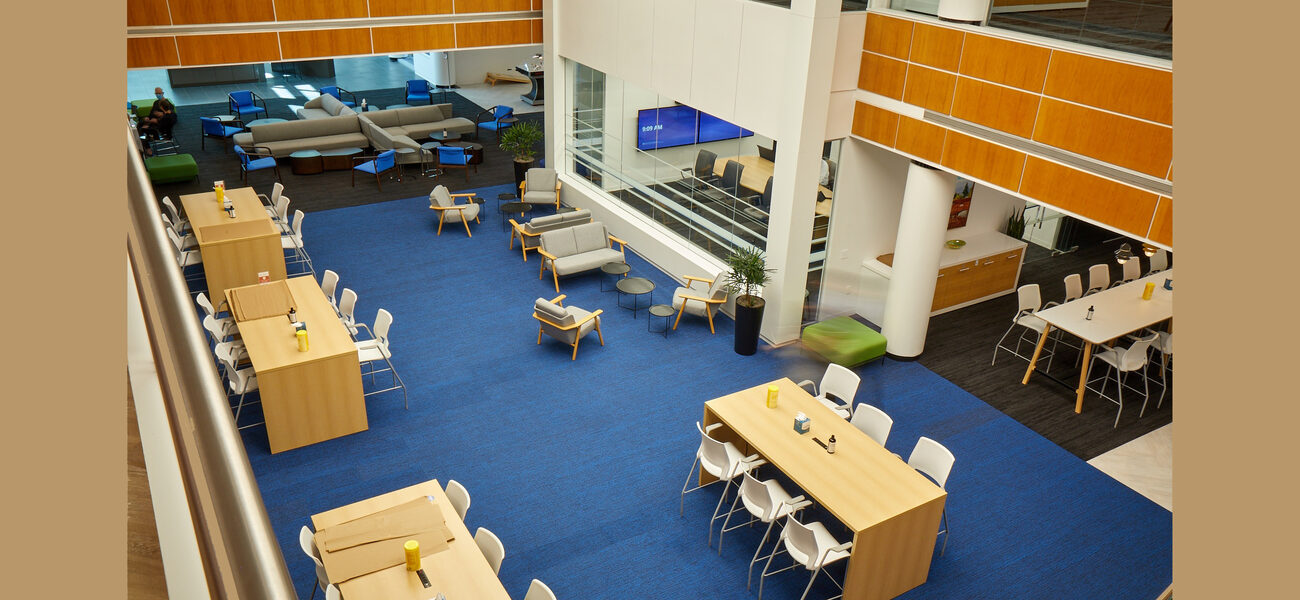 multiple seating options