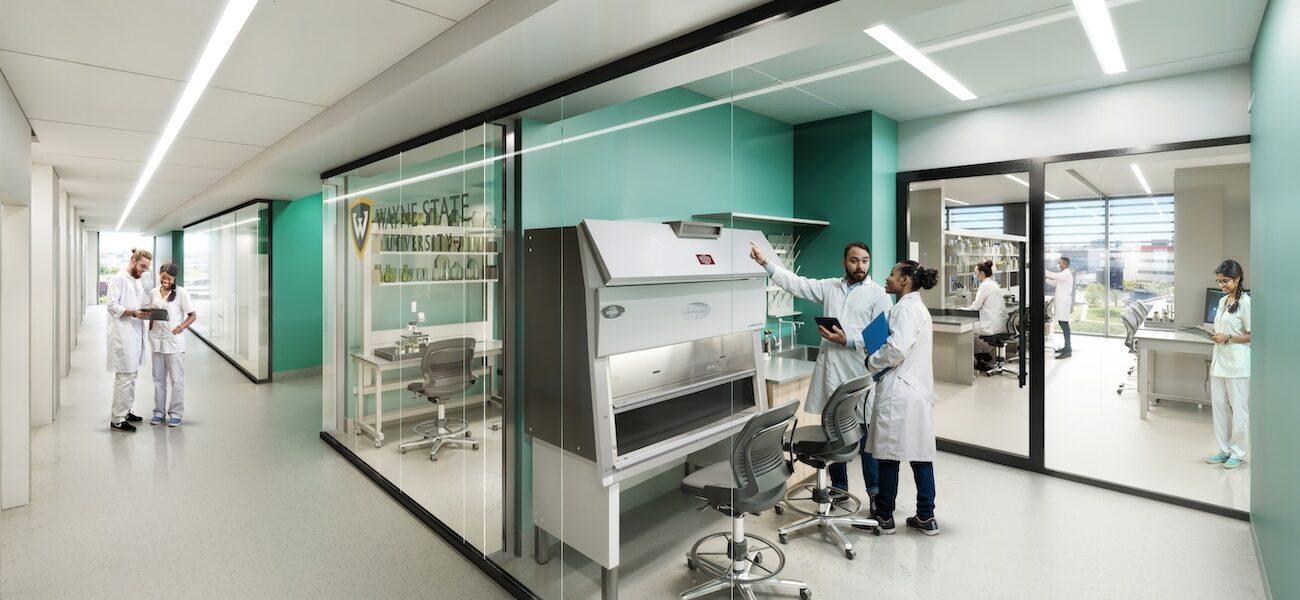 Wayne State University – Health Sciences Research Building