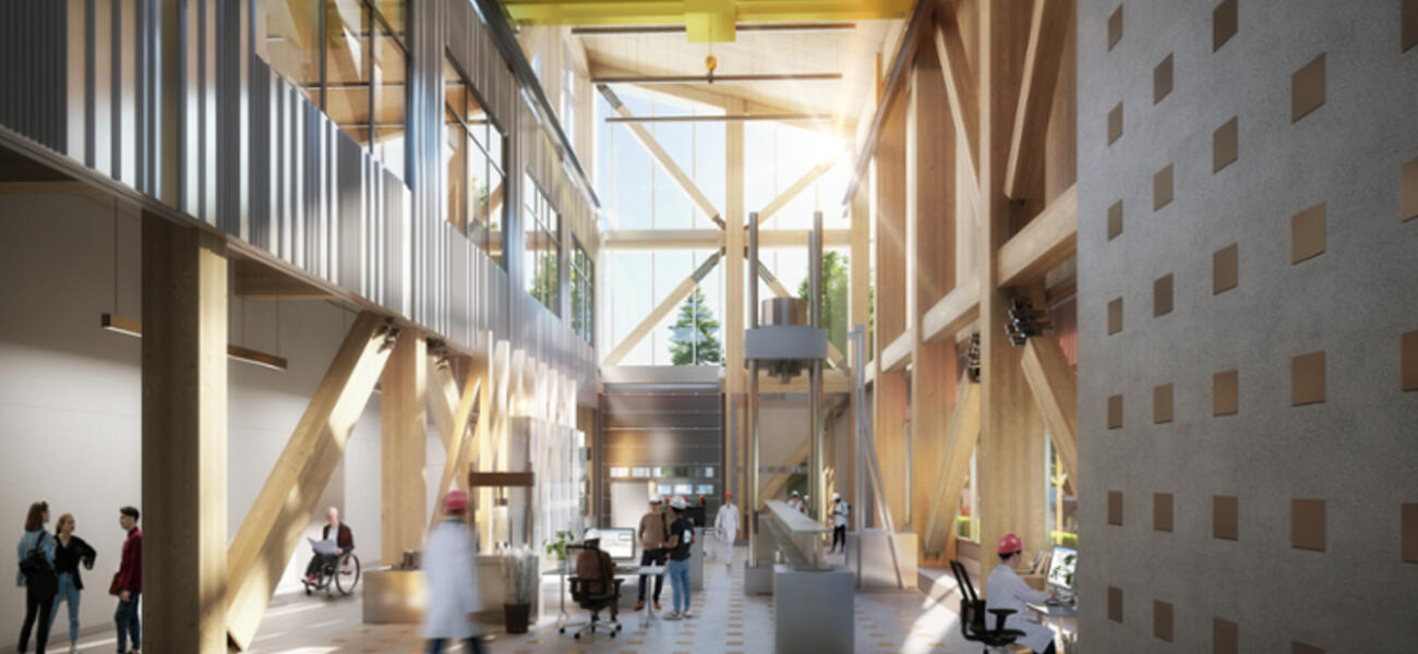 University of Victoria - High Bay Research and Structures Lab