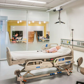Patient Room for Simulation