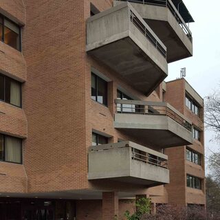 Old Cantilevered Balconies