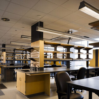 Laboratory with Modular Casework