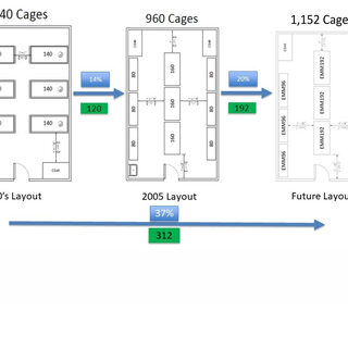 High-density cage racks