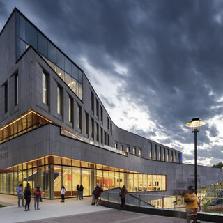 Large granite building 